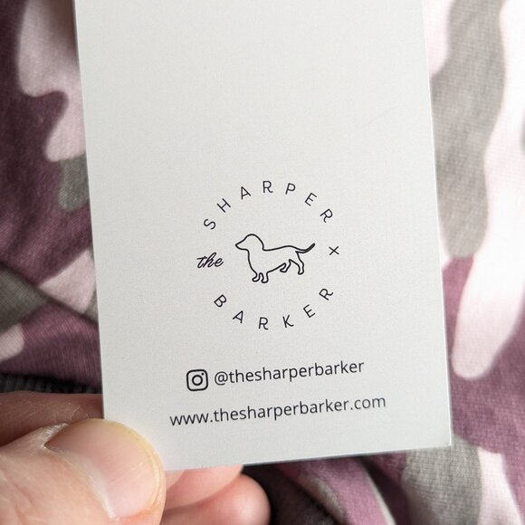 NWT The Sharper Barker Size 2 dog sweater Pink Leopard print hoodie soft bamboo - Picture 9 of 12